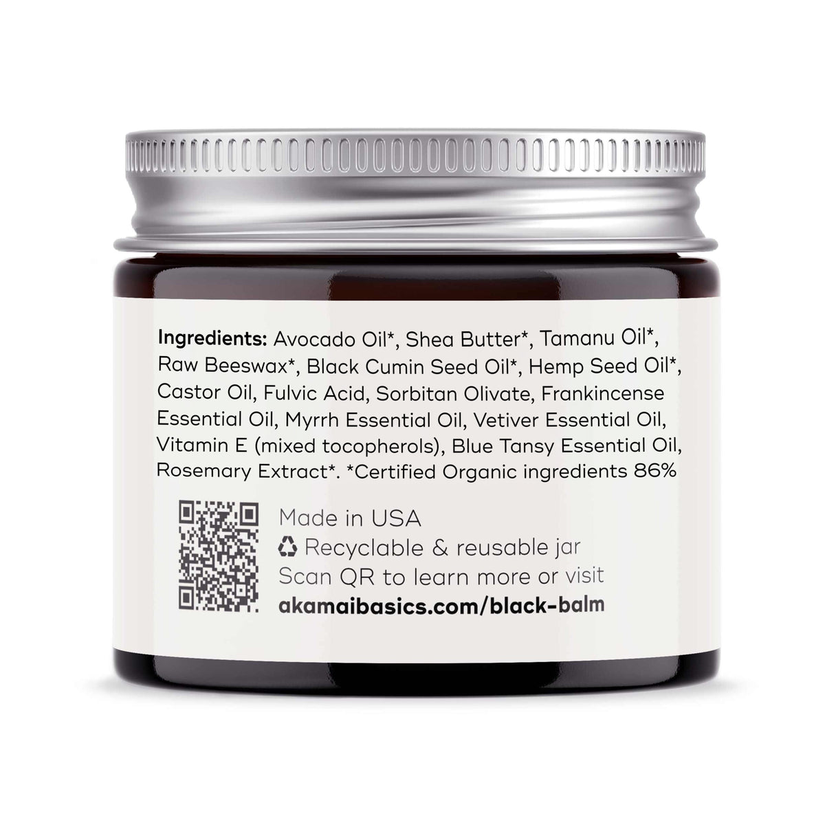 BIOACTIVE BLACK BALM Skin Care Akamai 