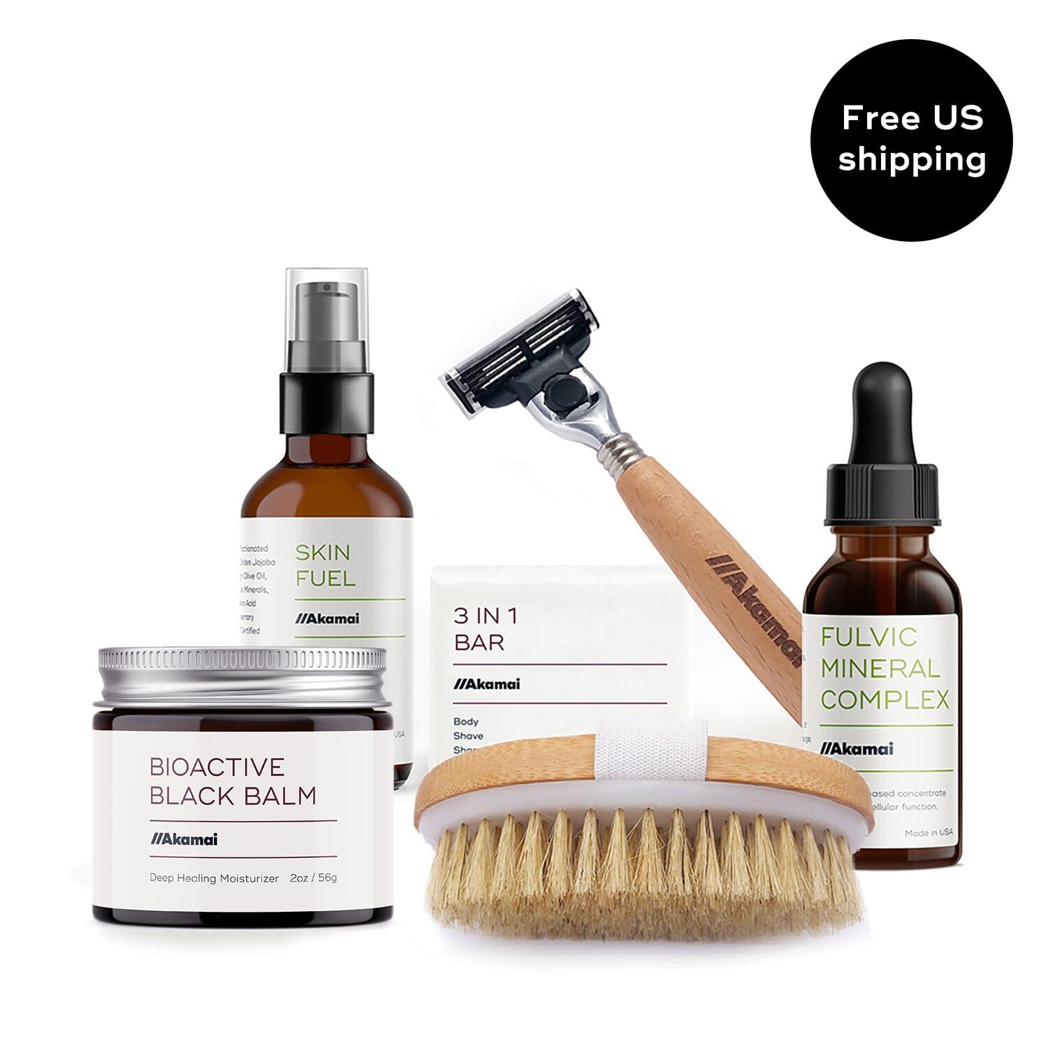 Akamai BODY CARE KIT - Get clean in an intelligent new way