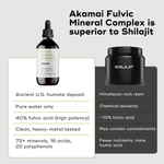 FULVIC MINERAL COMPLEX Supplement Akamai 