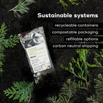 ORAL CARE ESSENTIALS KIT featuring Akamai Basics Mineral Toothpowder Refill in eco-friendly packaging with sustainable systems.