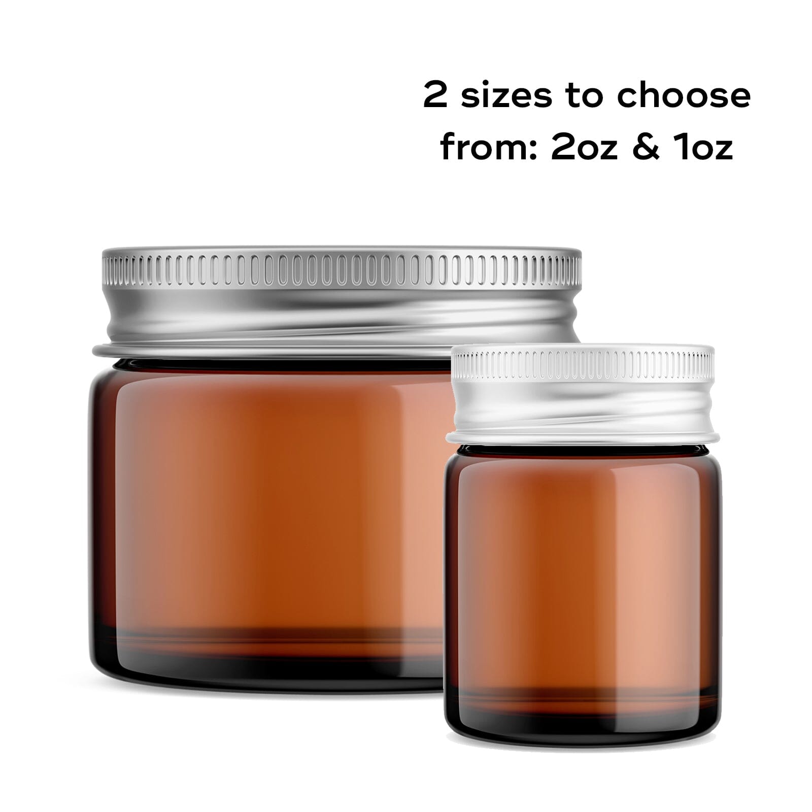 Reusable + Refillable Glass Travel Jars