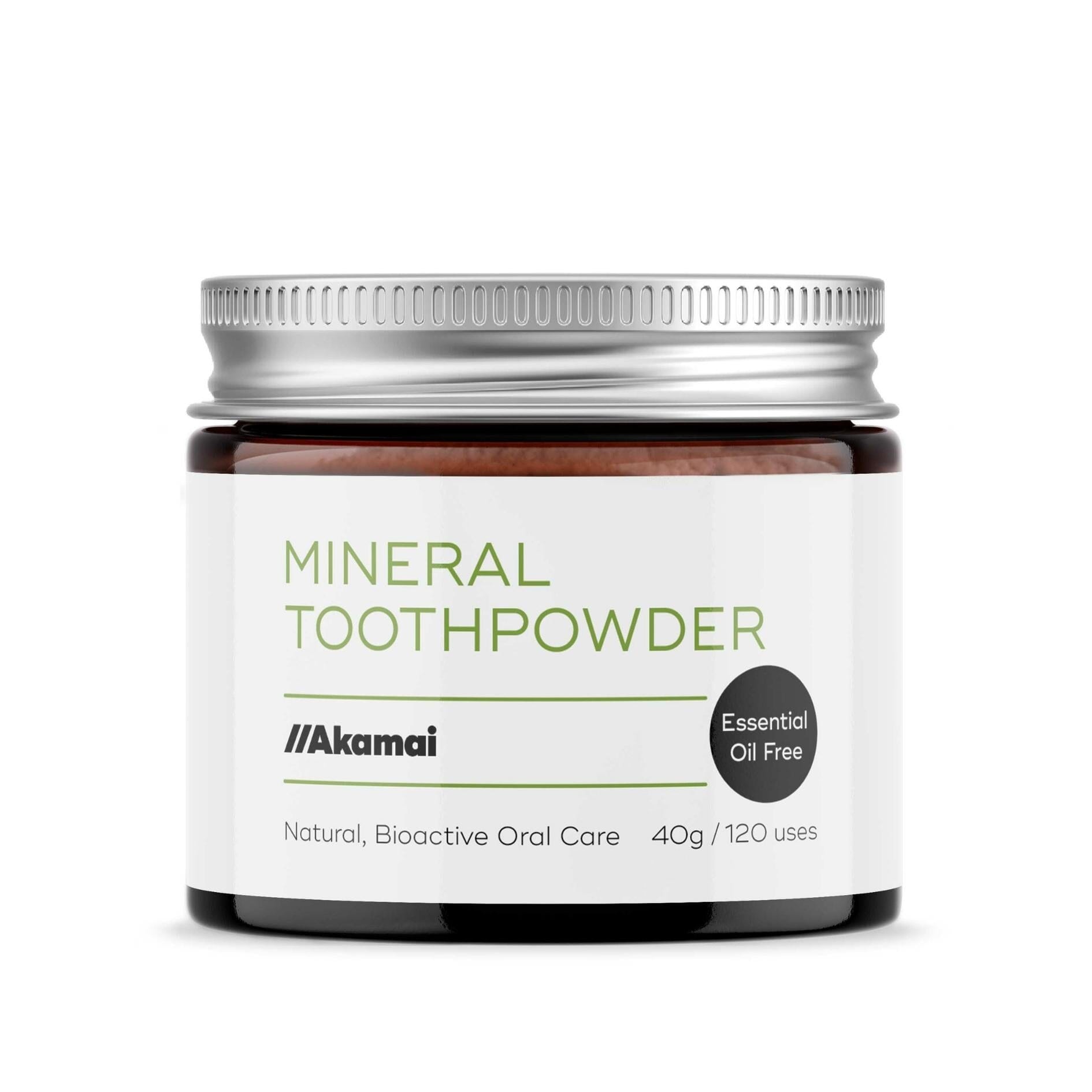ESSENTIAL OIL FREE MINERAL TOOTHPOWDER