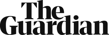The Guardian logo, a prominent news organization known for its journalism and reporting.