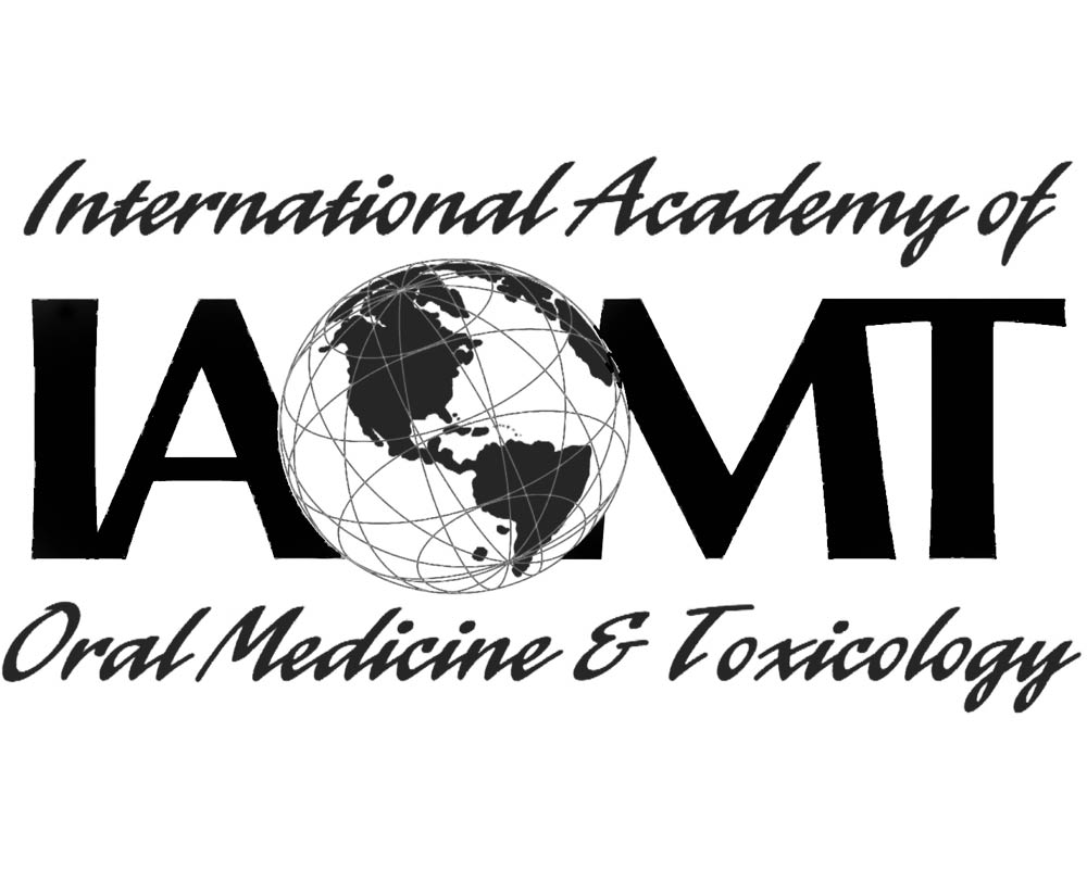 Logo of the International Academy of Oral Medicine & Toxicology, promoting holistic oral health education.