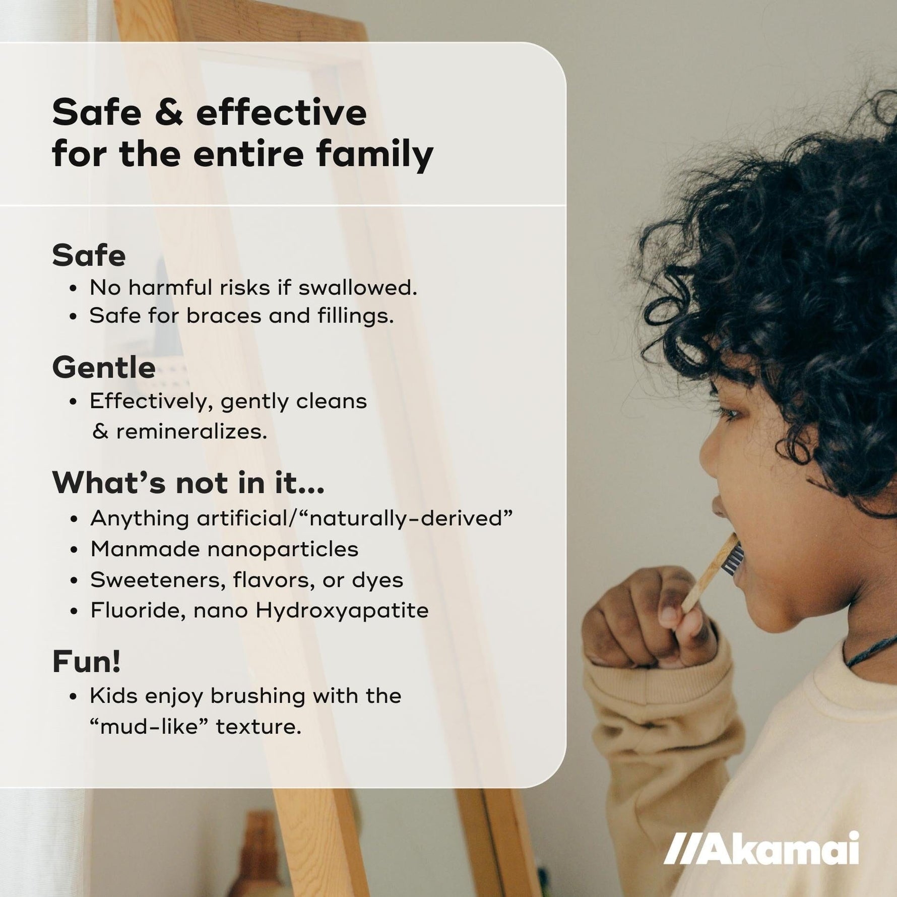 Essential Oil-Free Mineral Toothpowder Oral Care Akamai 