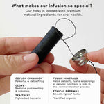 INFUSED FLOSS SPOOL REFILL Oral Care Akamai 