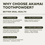 Essential Oil-Free Mineral Toothpowder Oral Care Akamai 